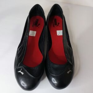 PUMA Eco Ortholite Women's Black Ballet Flats